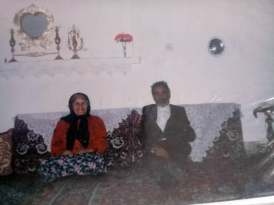 اقامحمدمسعودی و همسرش