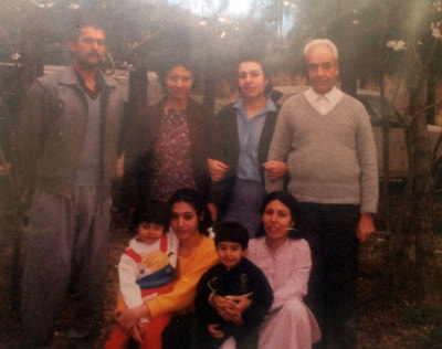 عنایت الله خان اعلایی و خانواده 